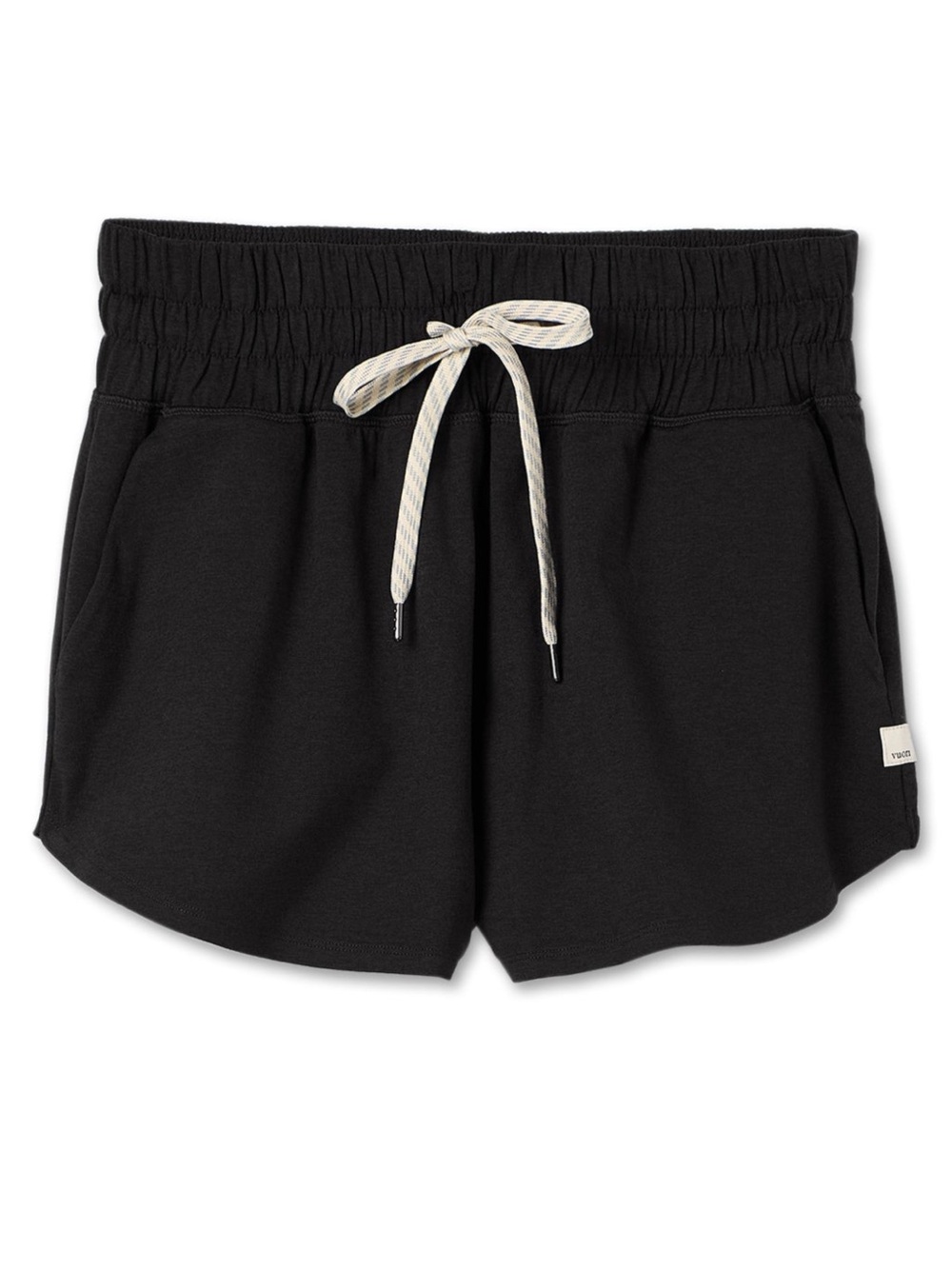 Vuori Women’s Halo Performance Shorts Heather Black Lounge Sport